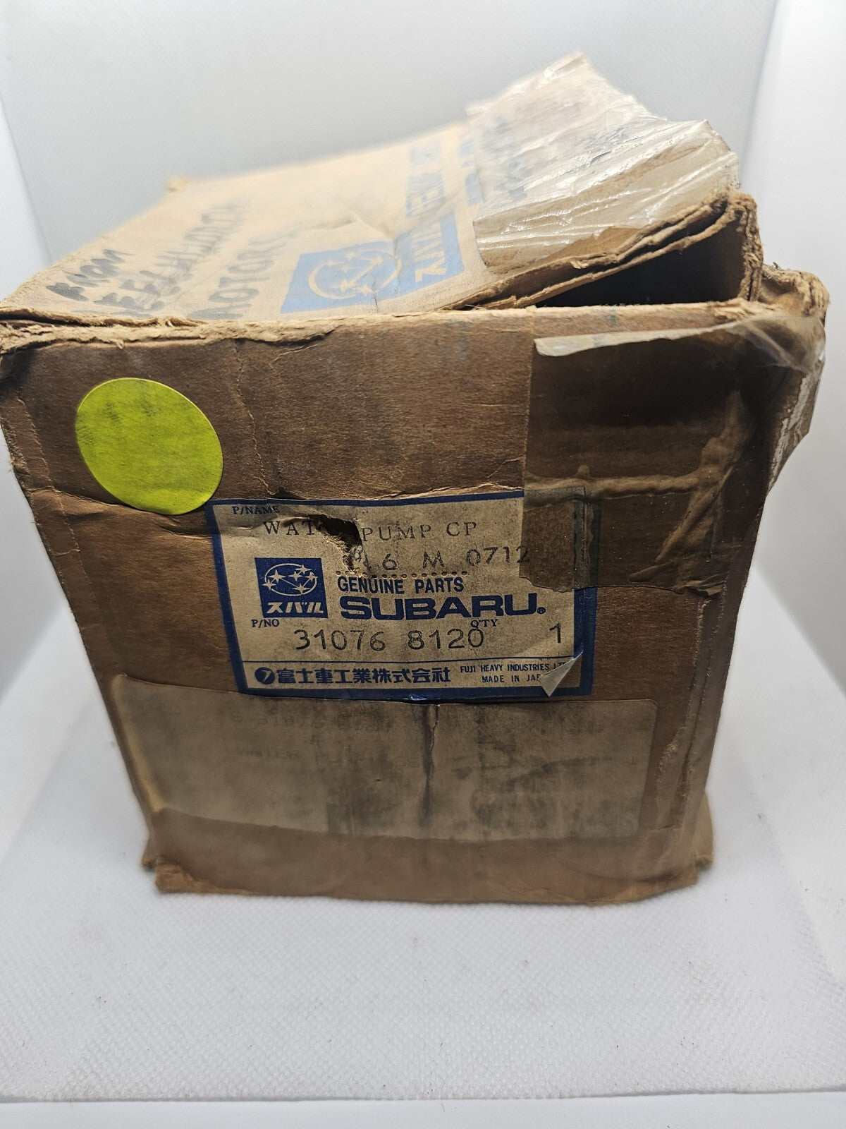 310768120 Subaru Genuine Part - Water Pump