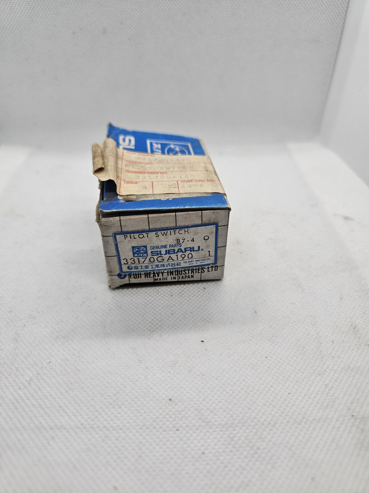 33170GA190 Subaru Genuine Part - Pilot Switch