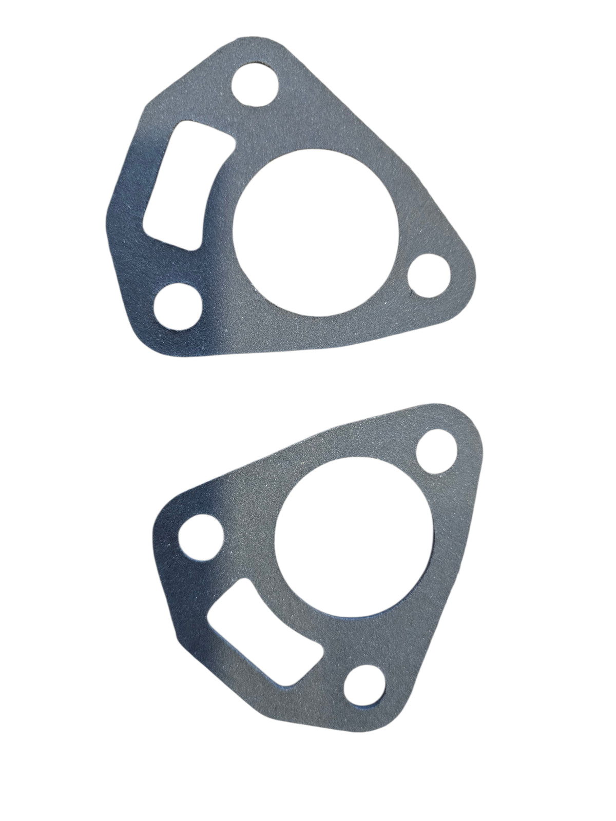 Addicted To Subi pair of grey intake manifold gaskets for EA81 engine on a wooden surface