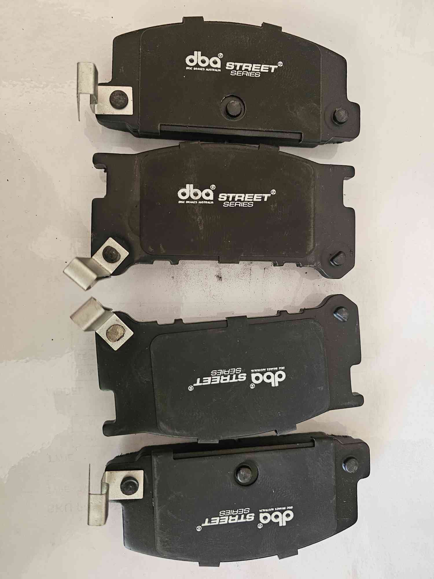 Brake pad vented Brumby