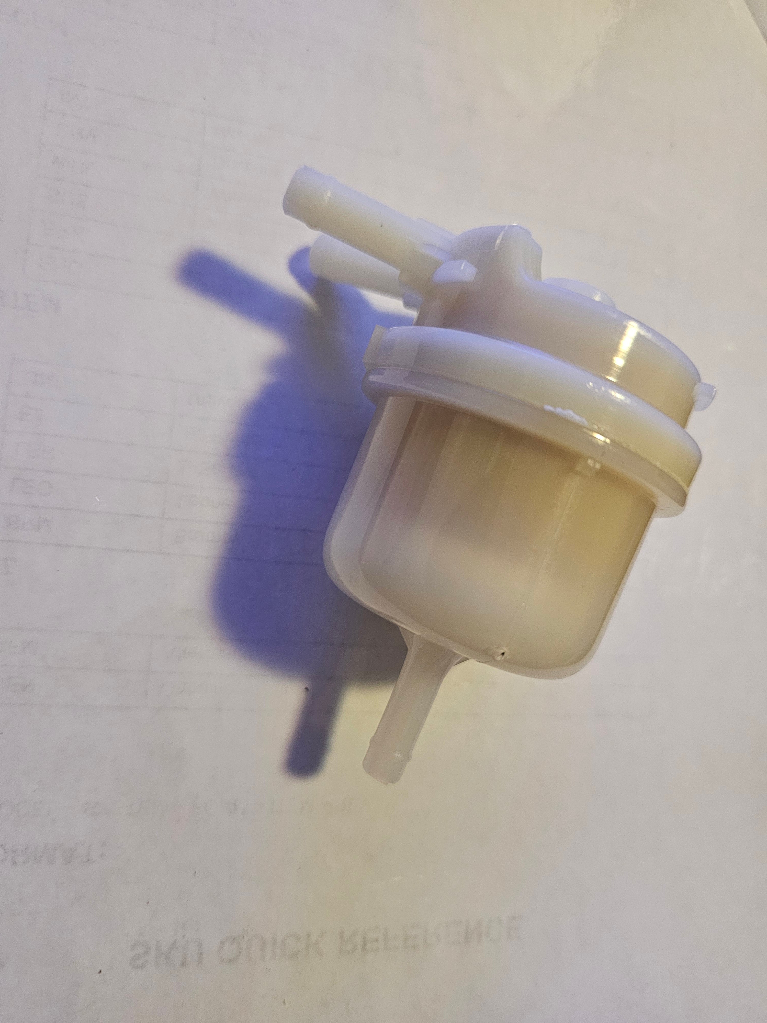 Fuel filter/Vapour separator engine bay EA81